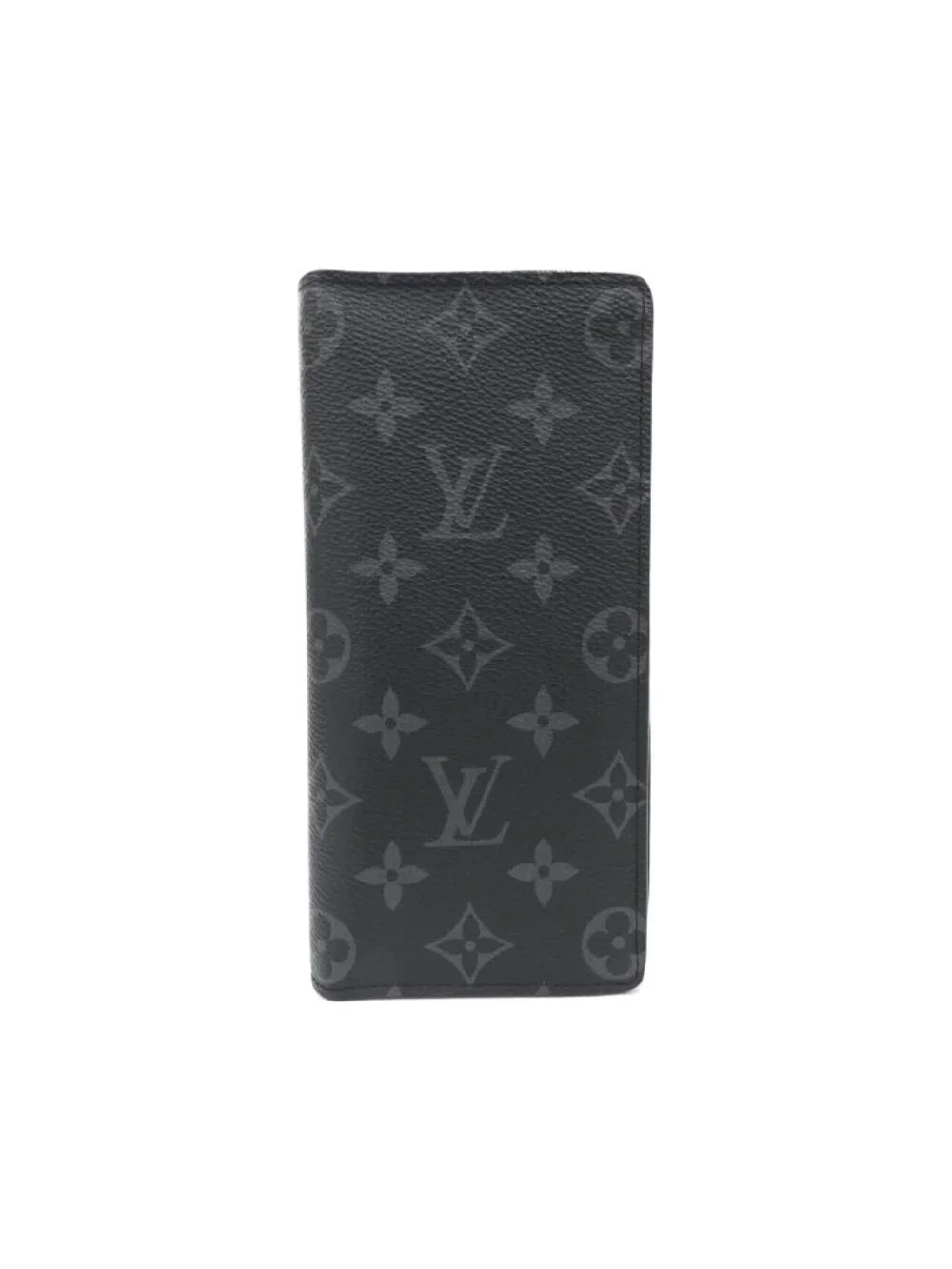 Louis Vuitton Monogram Eclipse Portefeuille Brazza Wallet